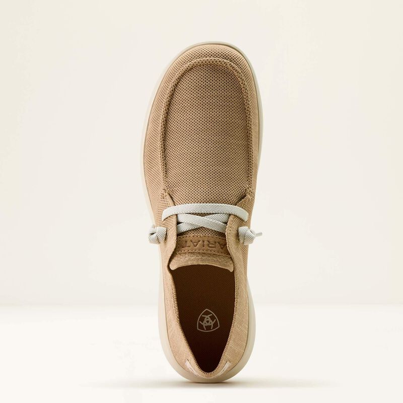 Ariat Light Tan Knit Hilo Shoes