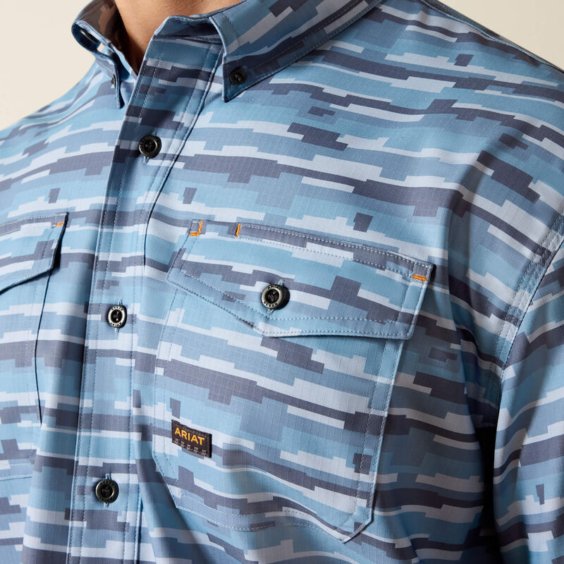 Ariat Dusty Rebar Print Made Tough VentTEK DuraStretch Work Shirt