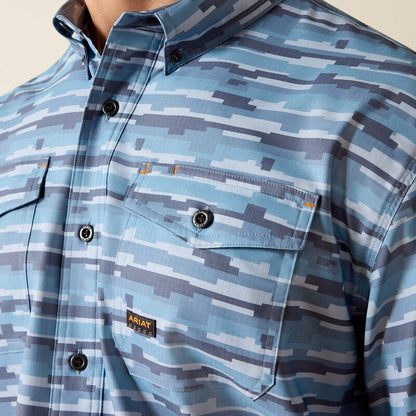 Ariat Dusty Rebar Print Made Tough VentTEK DuraStretch Work Shirt