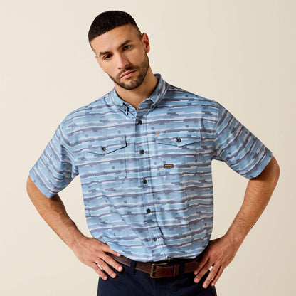Ariat Dusty Rebar Print Made Tough VentTEK DuraStretch Work Shirt