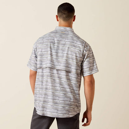 Ariat Micro Chip Print Rebar Made Tough VentTEK DuraStretch Work Shirt