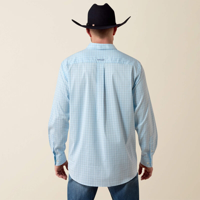 Ariat Crystal Blue Plaid Everything Classic Fit Shirt