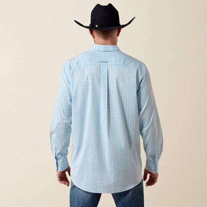 Ariat Crystal Blue Plaid Everything Classic Fit Shirt