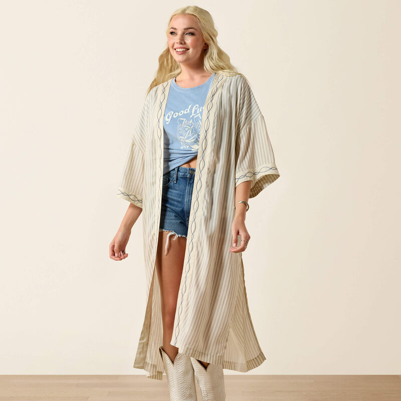 Ariat Twill Stripe Bella Duster