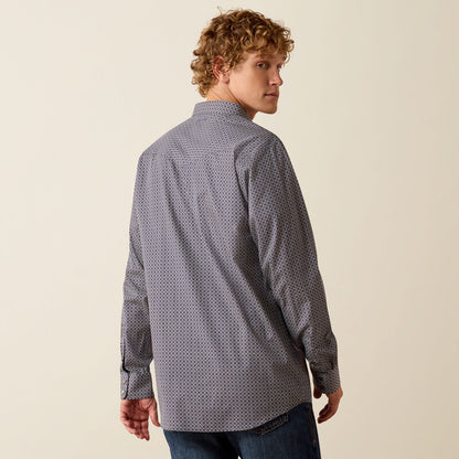 Ariat Wrinkle Free Dennis Fitted Snap Shirt