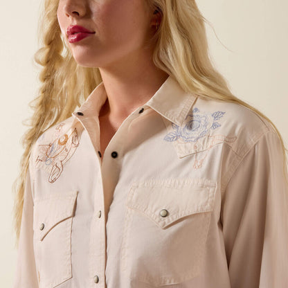 Ariat Ashville Embroidered Snap Shirt