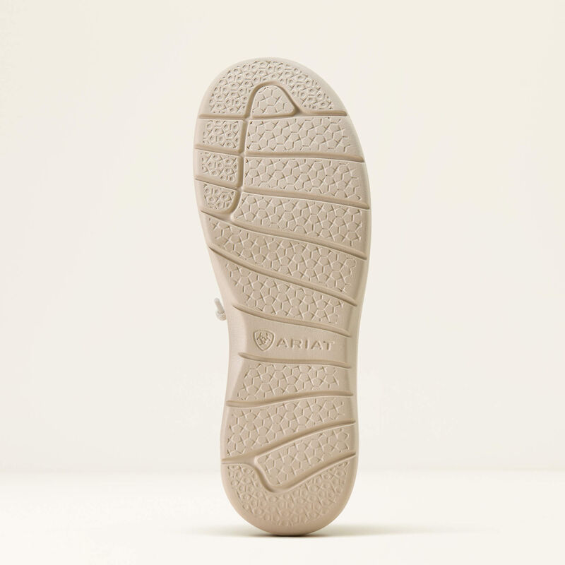 Arait White Tiger Knit Hilo Shoes