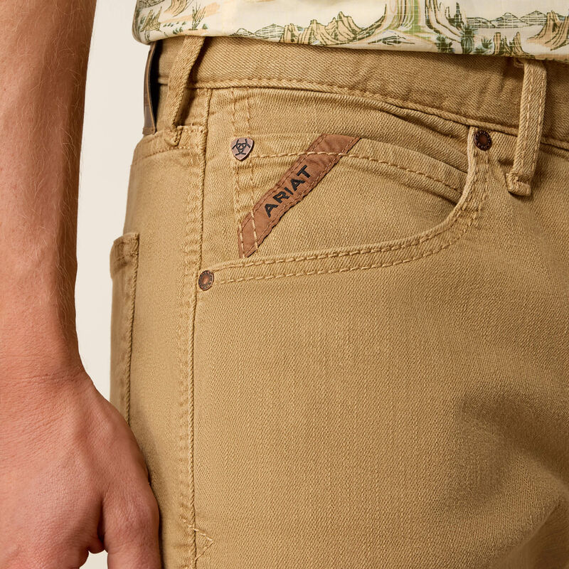 Ariat Dark Khaki M5 Straight Oliver Straight Leg Jeans