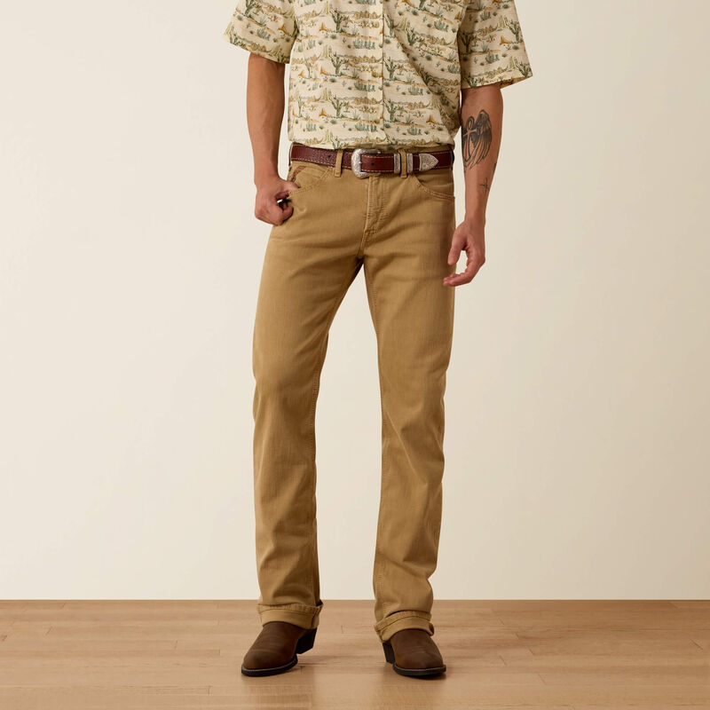 Ariat Dark Khaki M5 Straight Oliver Straight Leg Jeans