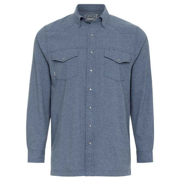 GameGuard Deep Water Pearl Snap Shirt
