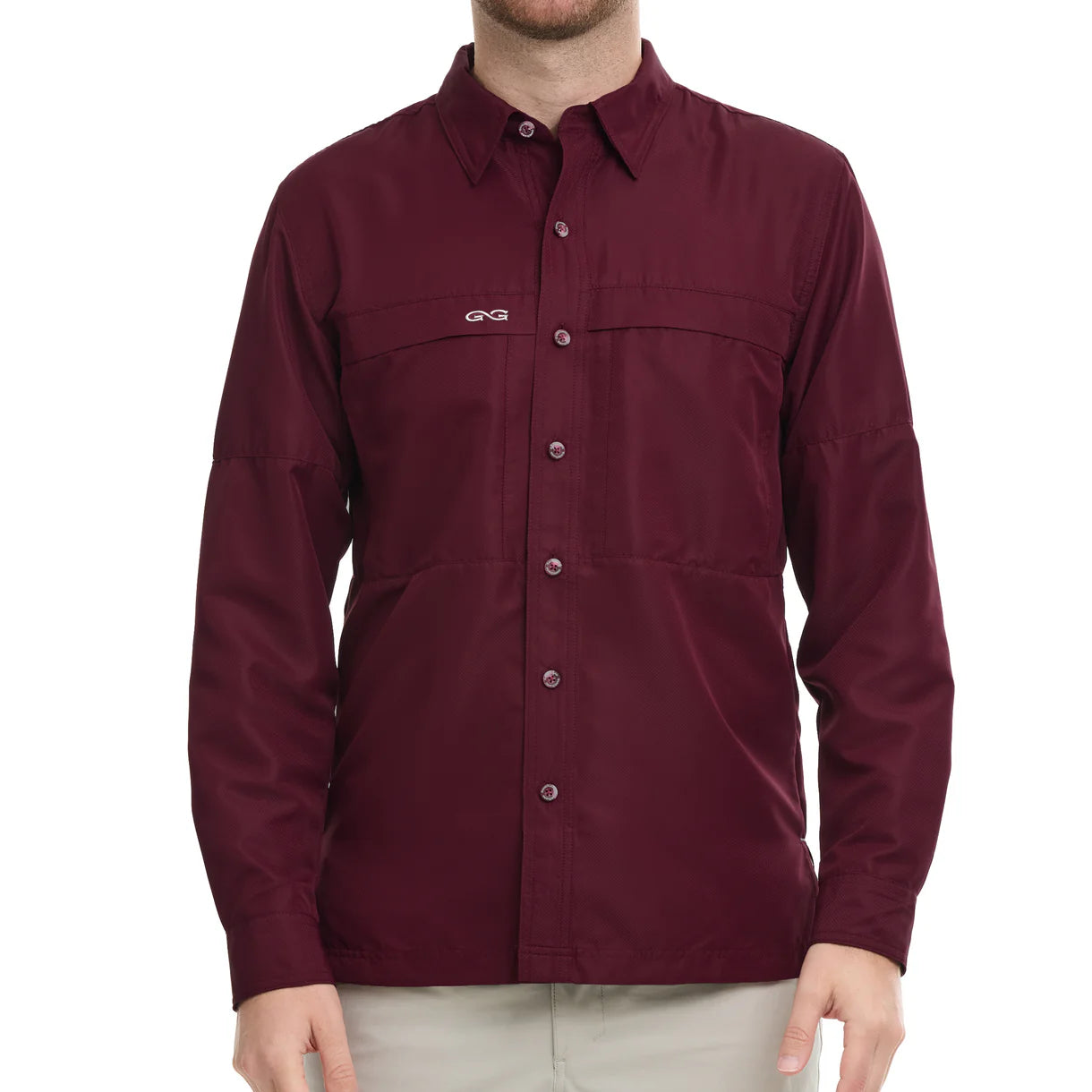 GameGuard Maroon Explorer Long Sleeve Shirt