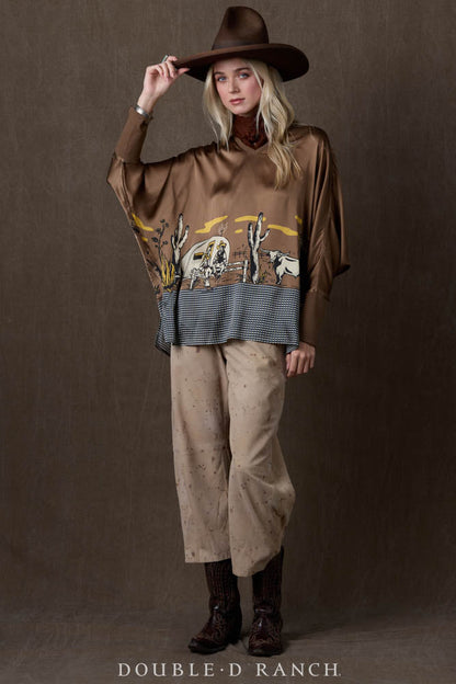 Double D Ranch Oil Camp Poncho