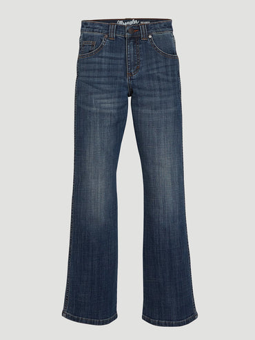 Wrangler 10BRT20FL Boy's Retro Relaxed Bootcut Jeans