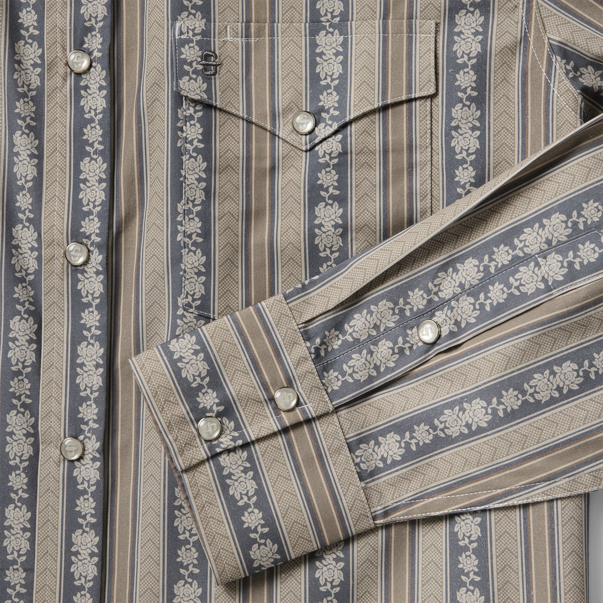 Stetson Chevron Stripe Western Shirt