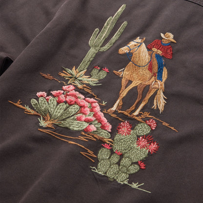Stetson Desert Scene Embroidered Western Shirt