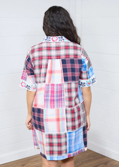 Layerz Clothing - The Plaid Paisley Dress