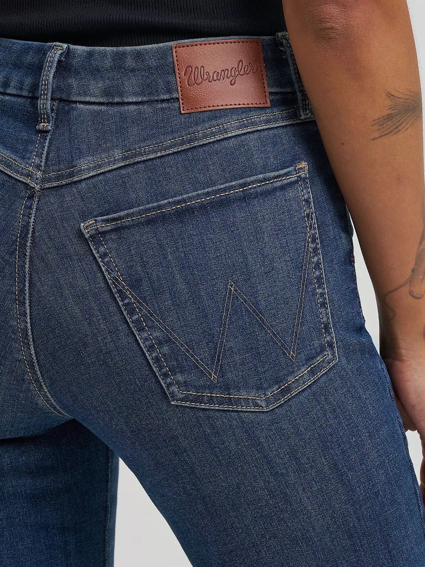 Wrangler Lacey Bespoke High Rise Bootcut Jeans
