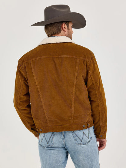 Wrangler Cowboy Cut Sherpa Lined Corduroy Jacket