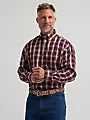 Wrangler® George Strait™ Long Sleeve Button Down One Pocket Shirt