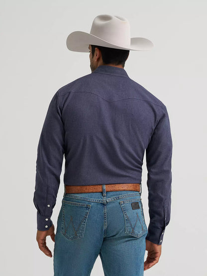 Wrangler Men's Cody Johnson Two Pocket Western Snap Shirt