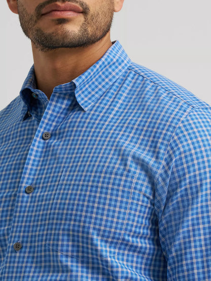 Wrangler Men's Blue Ridge Cody Johnson One Pocket Button Down Shirt