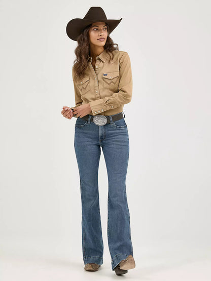 Wrangler Retro Bailey High Rise Trouser Jeans