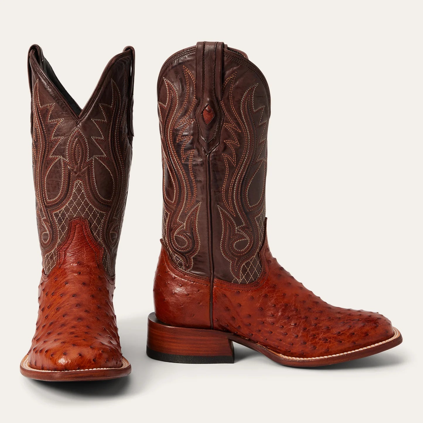 Stetson Ozzy Ostrich Boots
