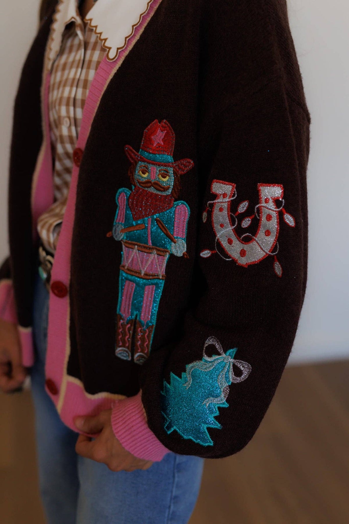 Howdy Hanny Nutcracker Cardigan