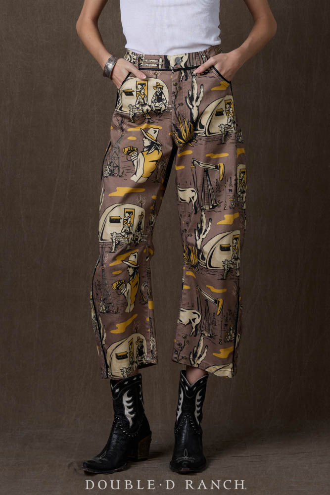 Double D Ranch Oil Camp Barrel Pant