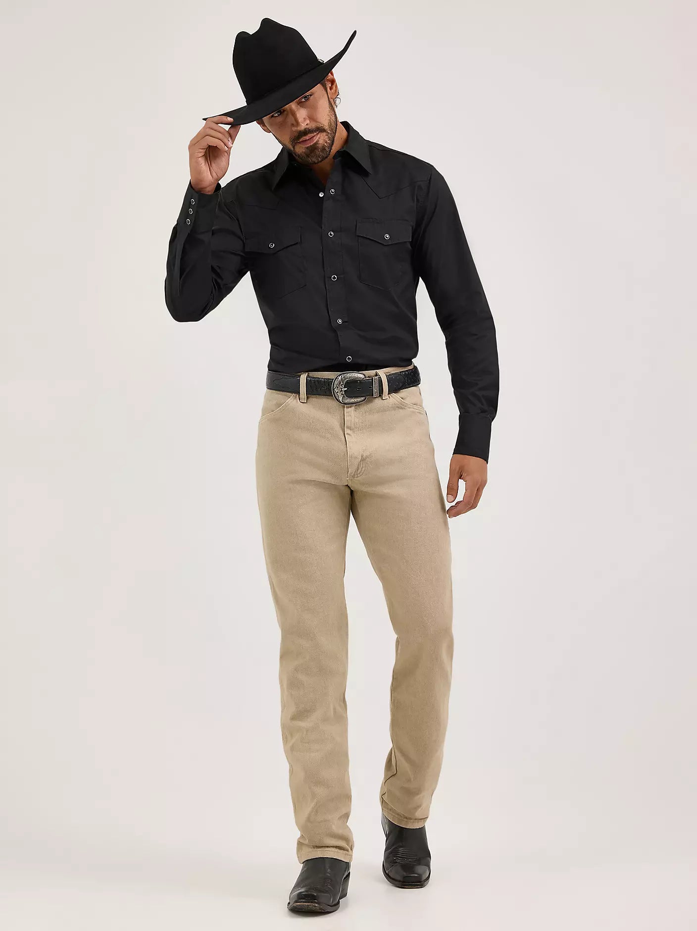 Wrangler Prewashed Tan Cowboy Cut® Original Fit Jean