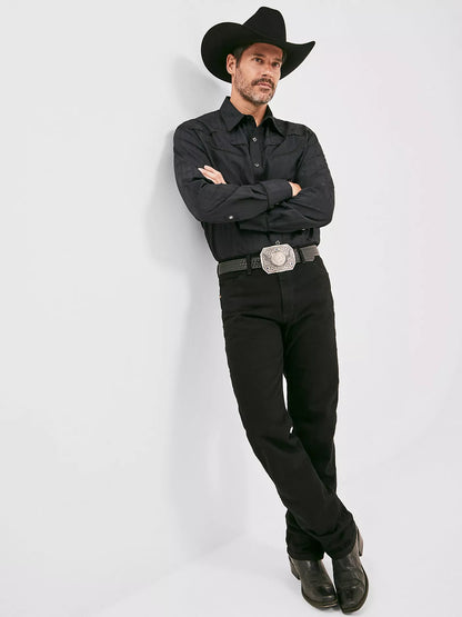 Wrangler Shadow Black Cowboy Cut Original Fit Jean
