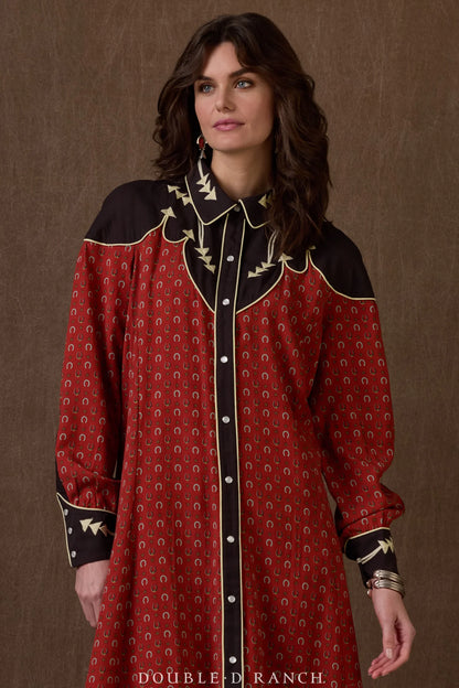 Double D Ranch Mahogany Hard Luck Dress