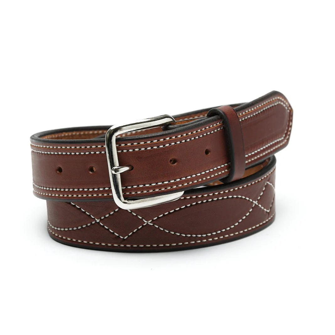 Texas Saddlery Chocolate Gunfighter Belt
