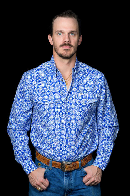 Ferrell The Chase - Long Sleeve Snap Shirt