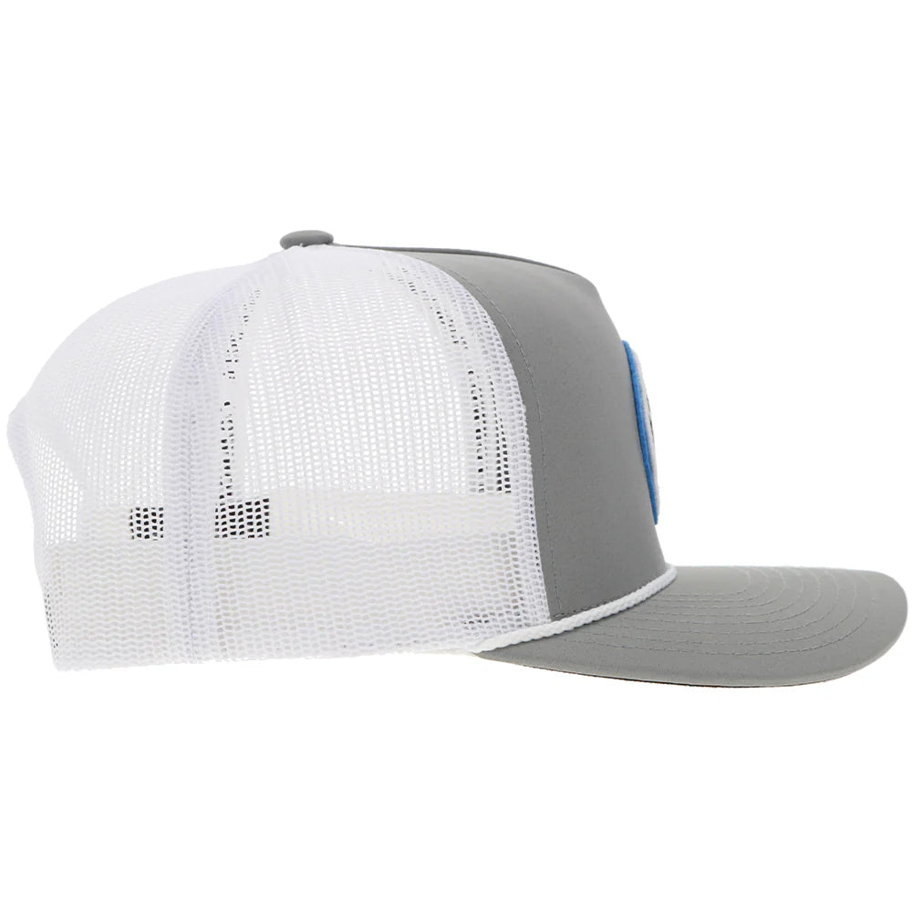 Hooey  "Cowboy Golf" Grey & White Hat