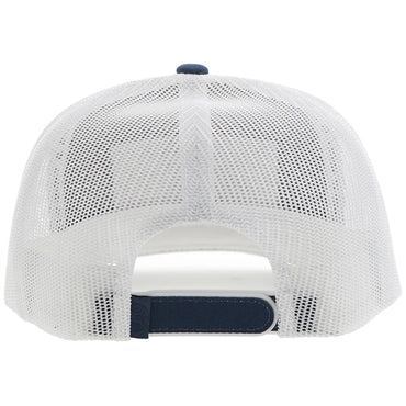 Hooey "Rank Stock" Navy & White Hat