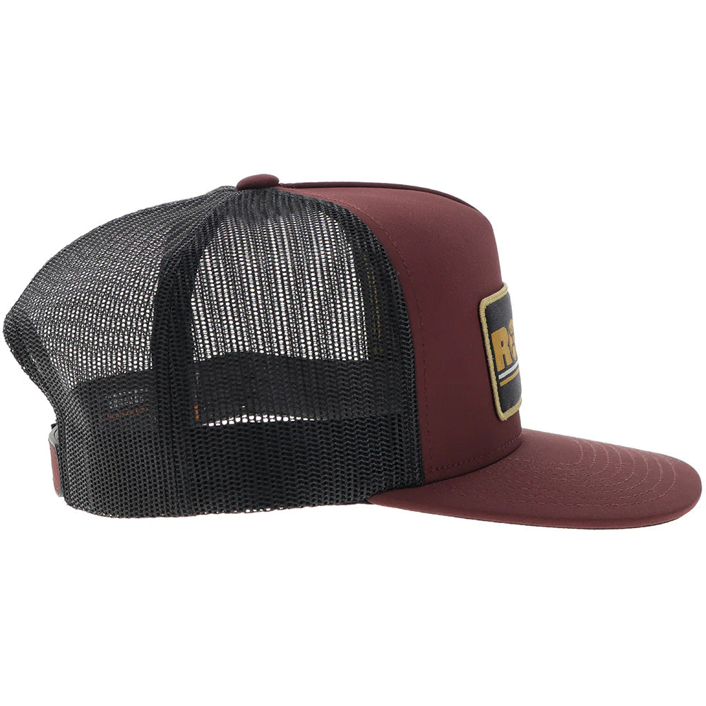 Hooey "Rodeo" Maroon & Black Hat