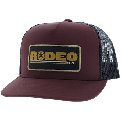 Hooey "Rodeo" Maroon & Black Hat