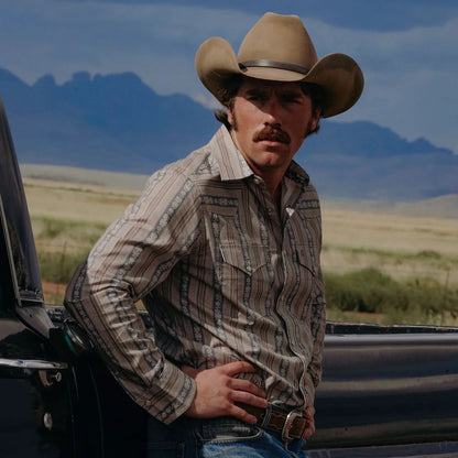 Stetson Chevron Stripe Western Shirt