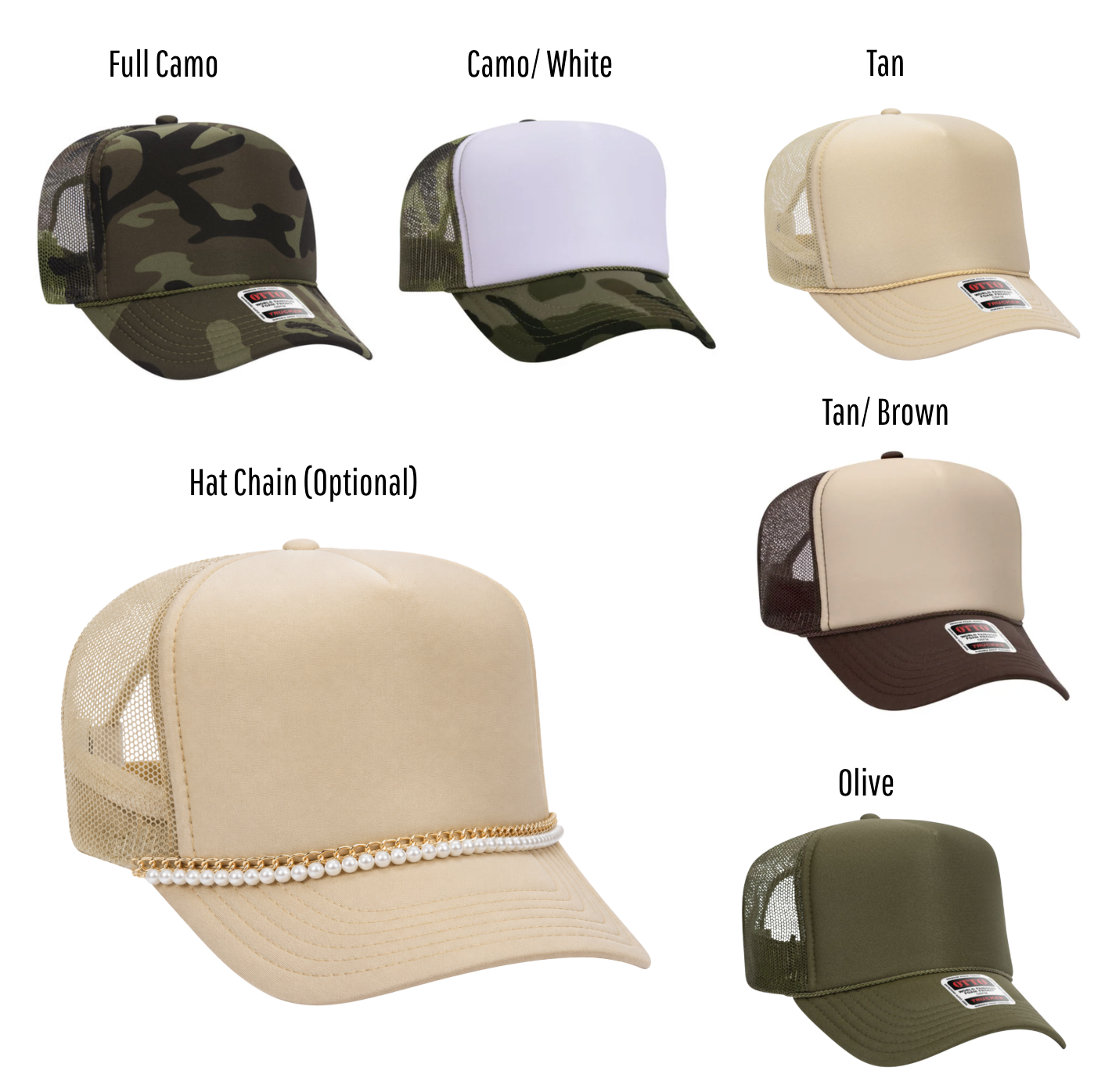 Backwoods Bougie Sequin Trucker Collection
