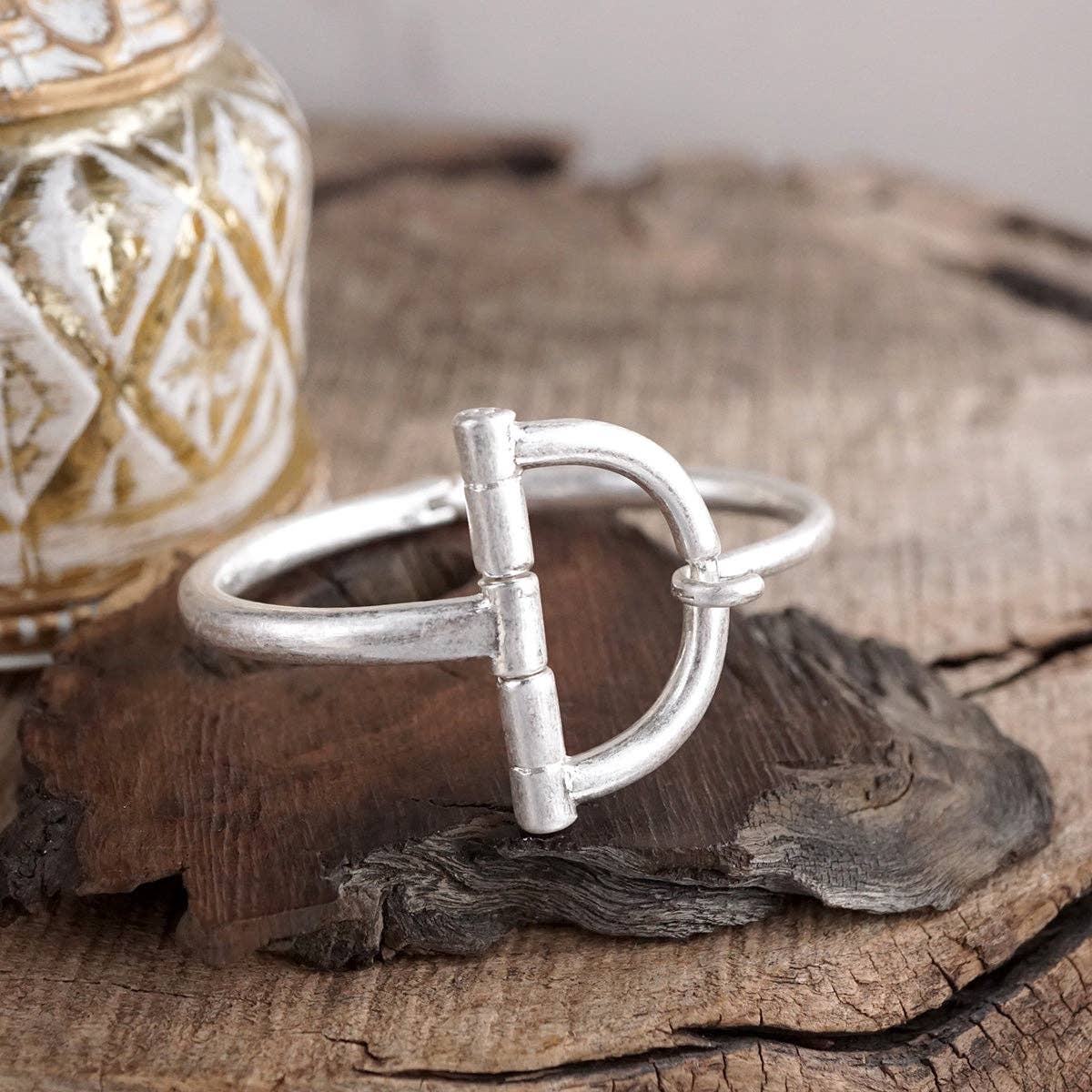PennyLine Inc. Equestrian Loop – Horsebit Hook Bracelet