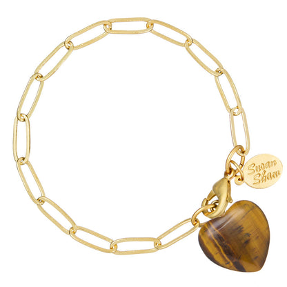 Susan Shaw Audrey Heart Bracelet