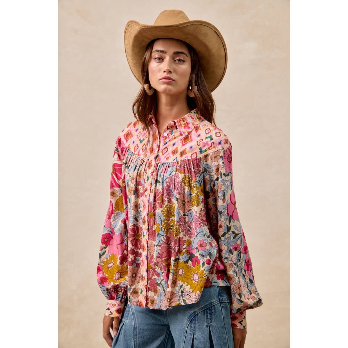 Floral Mix & Match Blouse