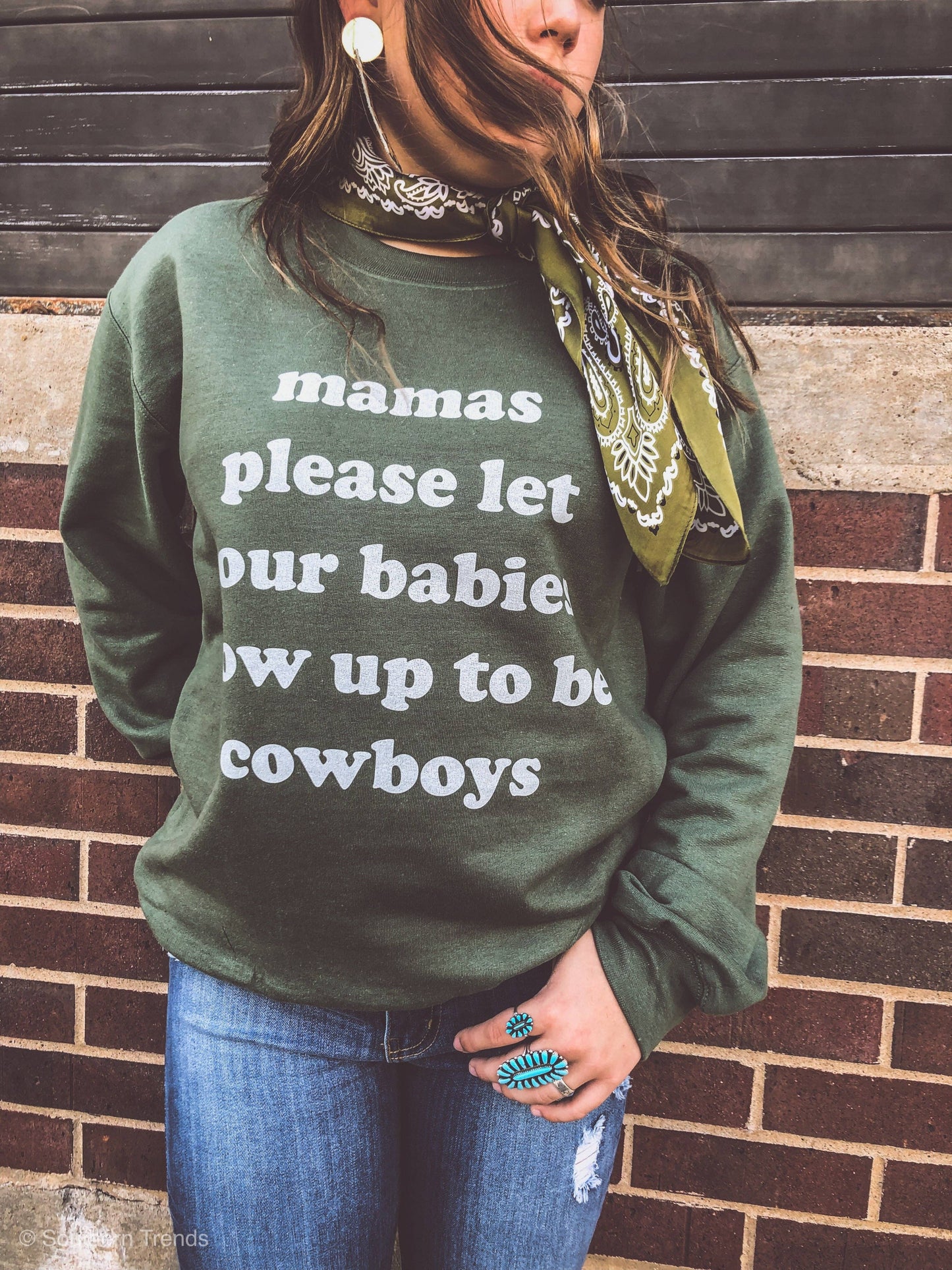 Mamas Please Sweatshirt