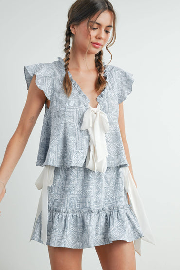 Boho Ruffled Set