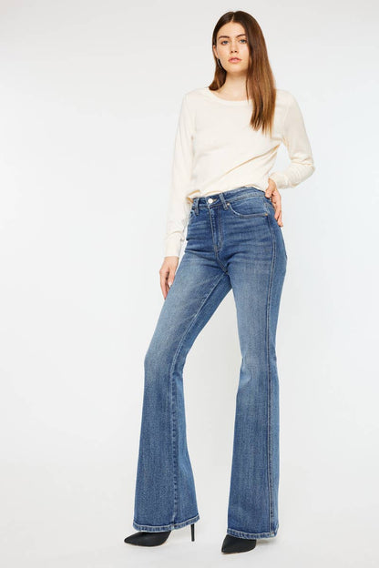 KanCan Luke High Rise Flared Jeans