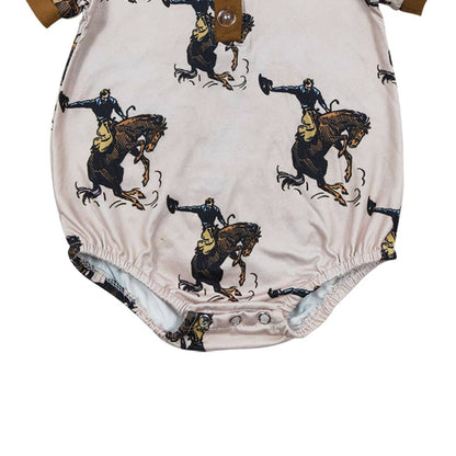 Boys Rodeo Baby Onesie