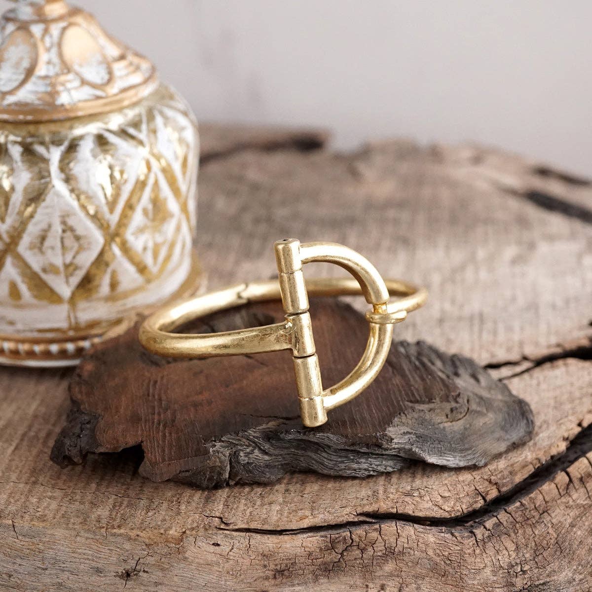 PennyLine Inc. Equestrian Loop – Horsebit Hook Bracelet