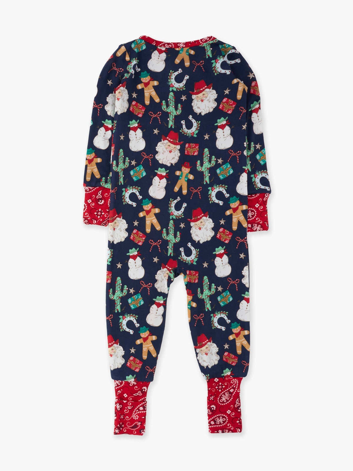 SoftSnooze™ Baby Santa Footie Pajamas
