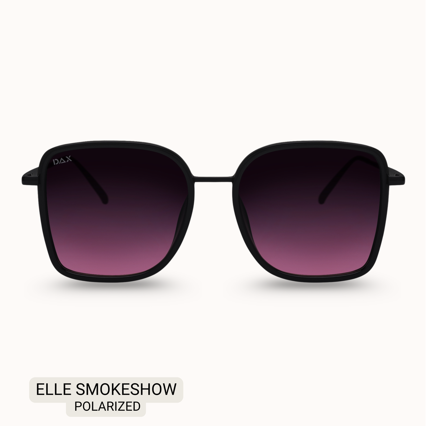 Elle - Women's Polarized Oversized Sunglasses